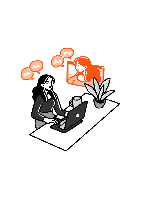 AI support agent at work across multiple customer channels